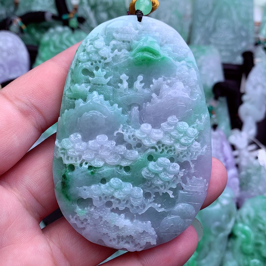 翡翠吊坠(不含链)未镶嵌