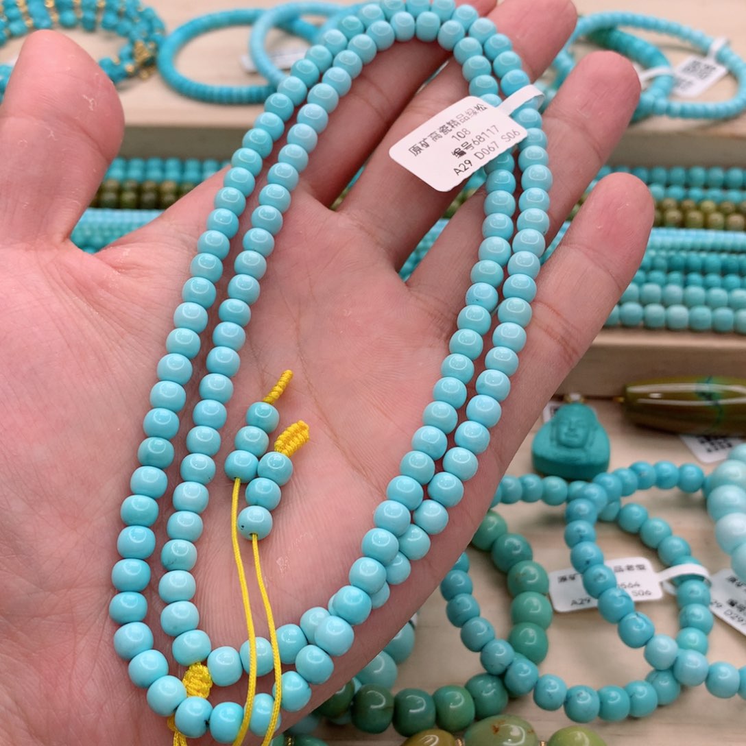 绿松石珠宝奇石未镶嵌