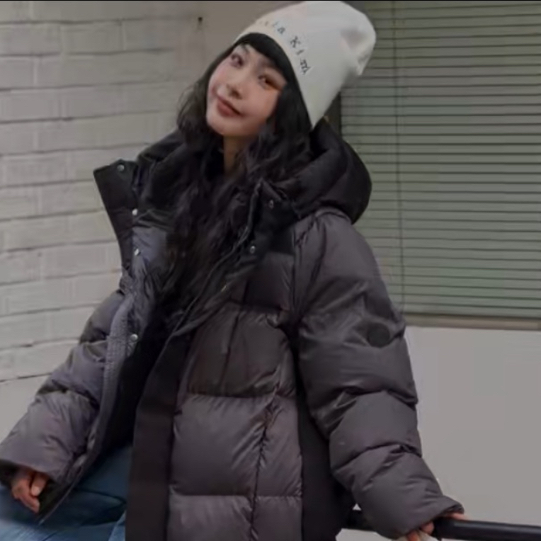 街头潮酷时尚棉服中大童男女