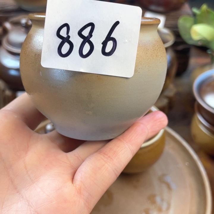 杯建水紫陶白泥柴烧杯