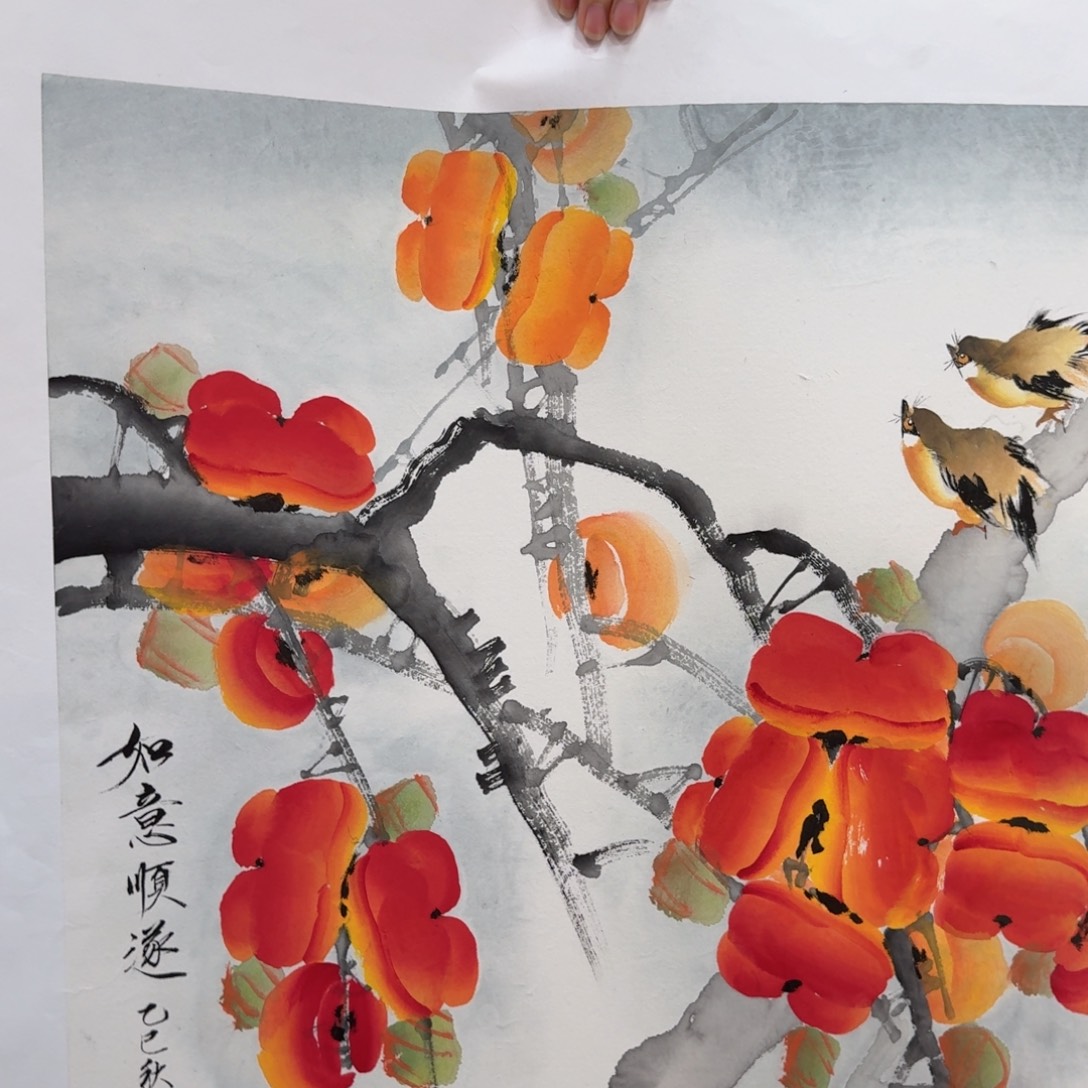 国画国画作品山水花鸟