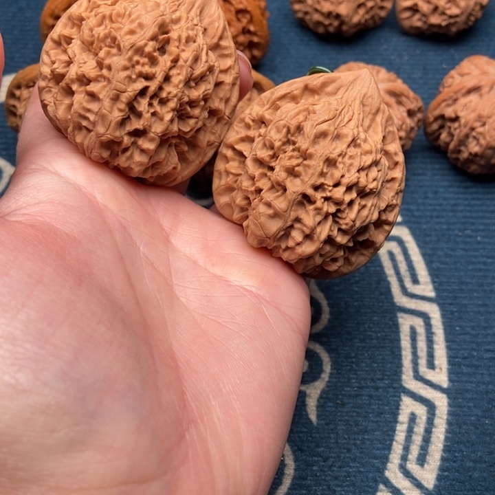 桃核把件官帽全品47