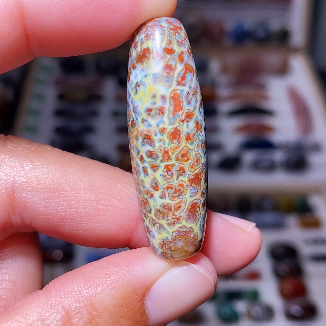 玛瑙未镶嵌吊坠……