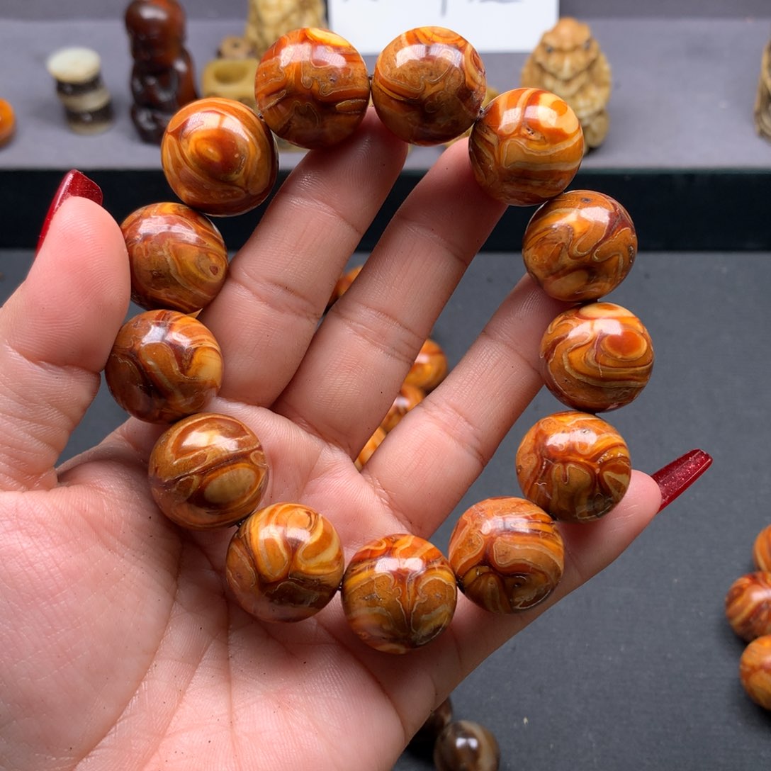 驼骨把件梓*好看又好看