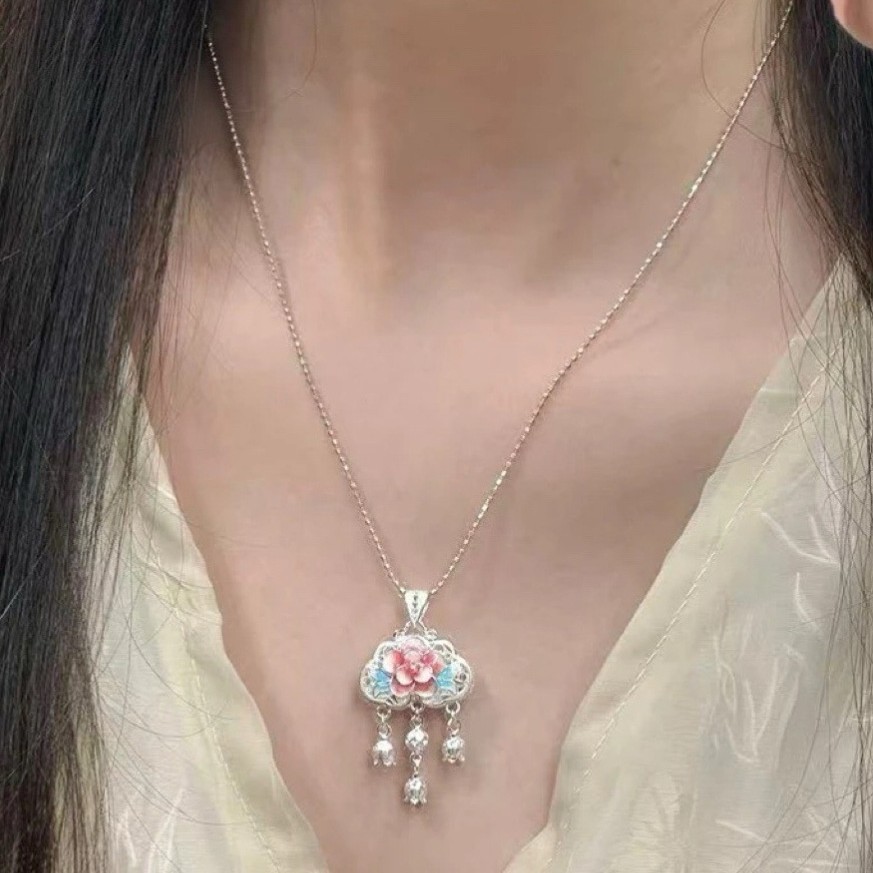 花铃醉民族风富贵新中式高级感设计项链吊坠