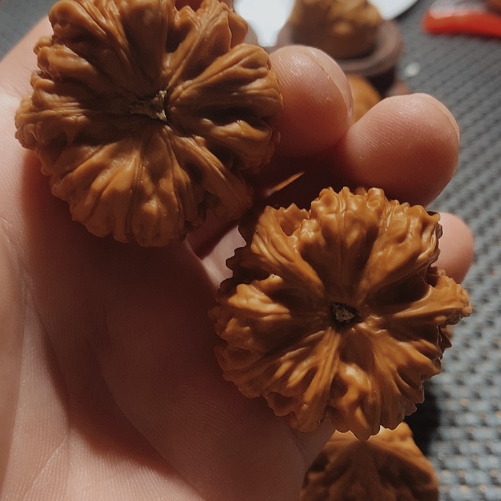 核桃手串/手链偷***訫文玩核桃三愣