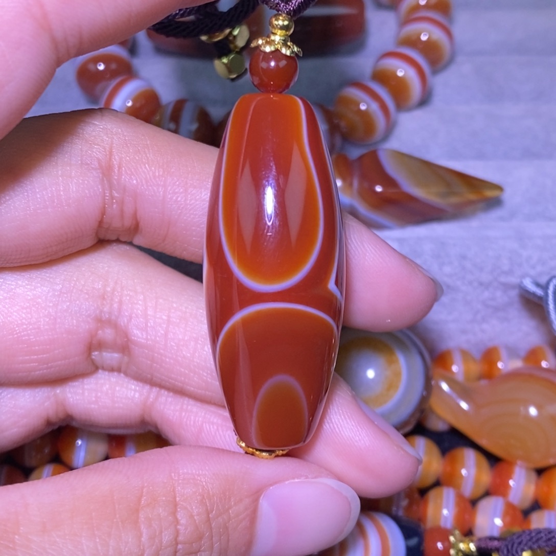 玛瑙/玉髓未镶嵌颈饰