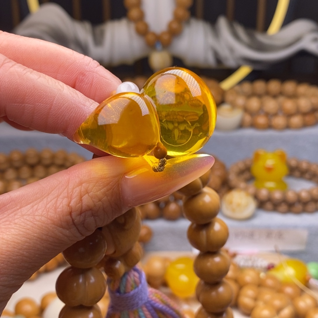 皮质非金属葫芦配饰