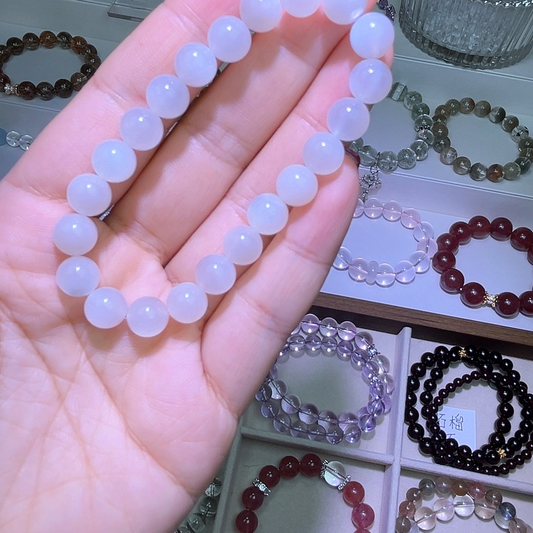水晶手链未镶嵌白月光