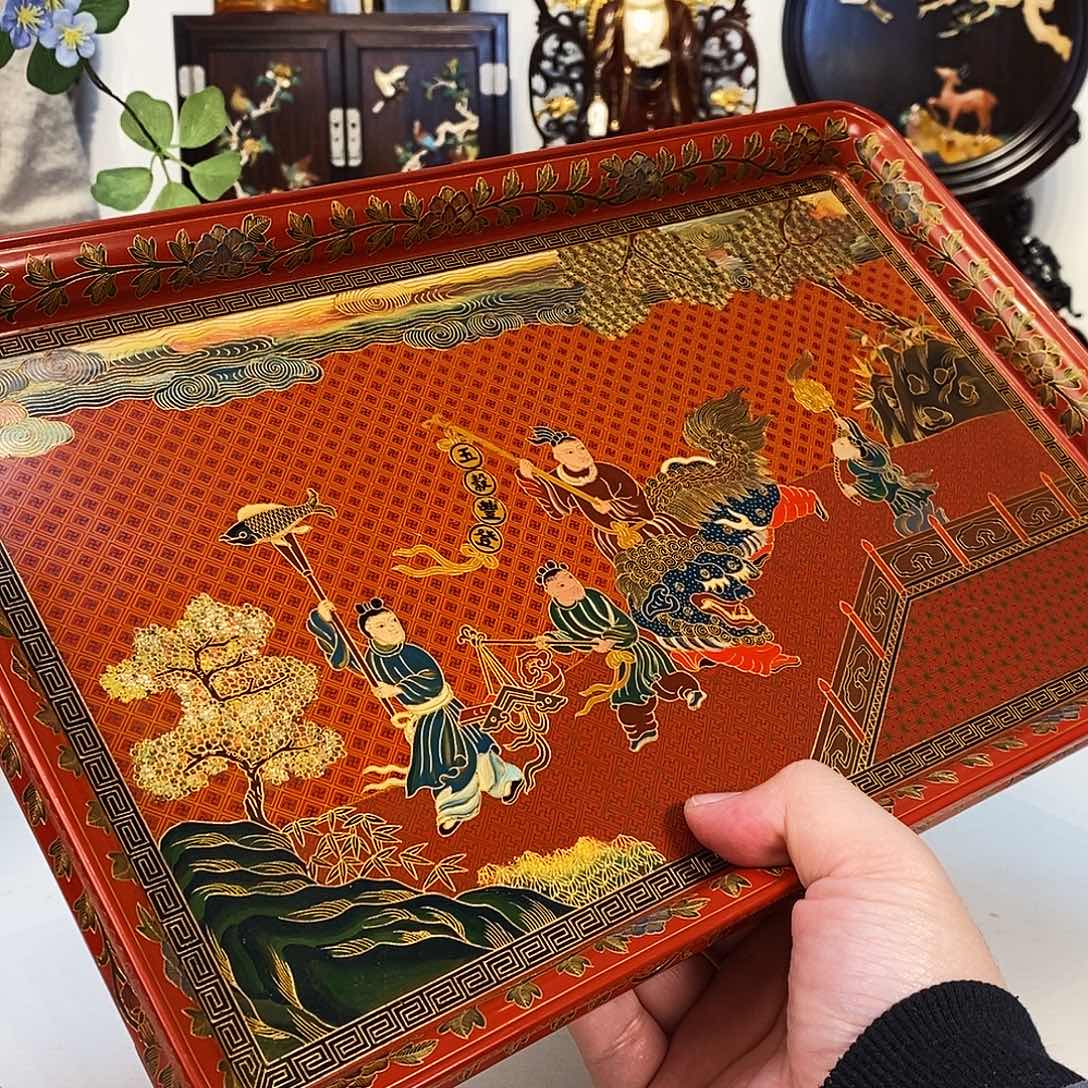 紫檀木类成套家具小叶紫檀托盘