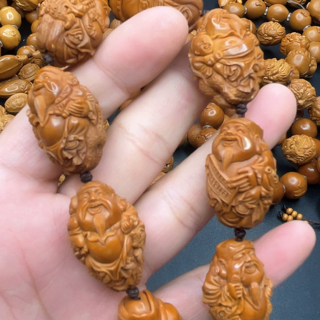 橄榄核手串/手链老油核财神