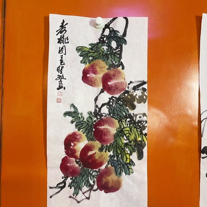 国画张圣敏先生纯手绘作品