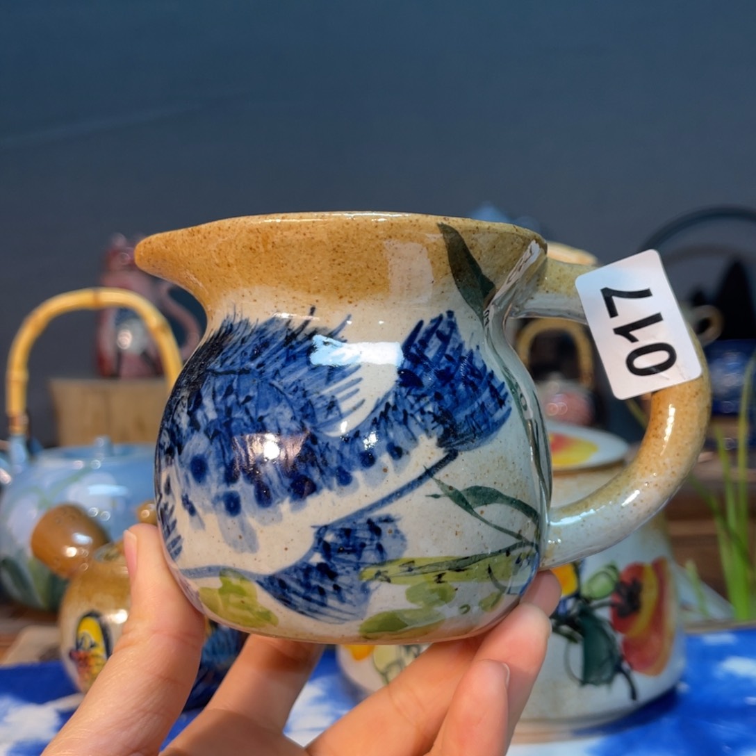 杯素浅陶瓷手工手绘