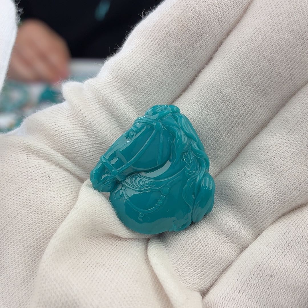 未镶嵌绿松石绿松石