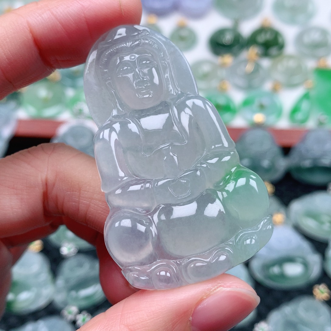 翡翠吊坠(不含链)未镶嵌星****3