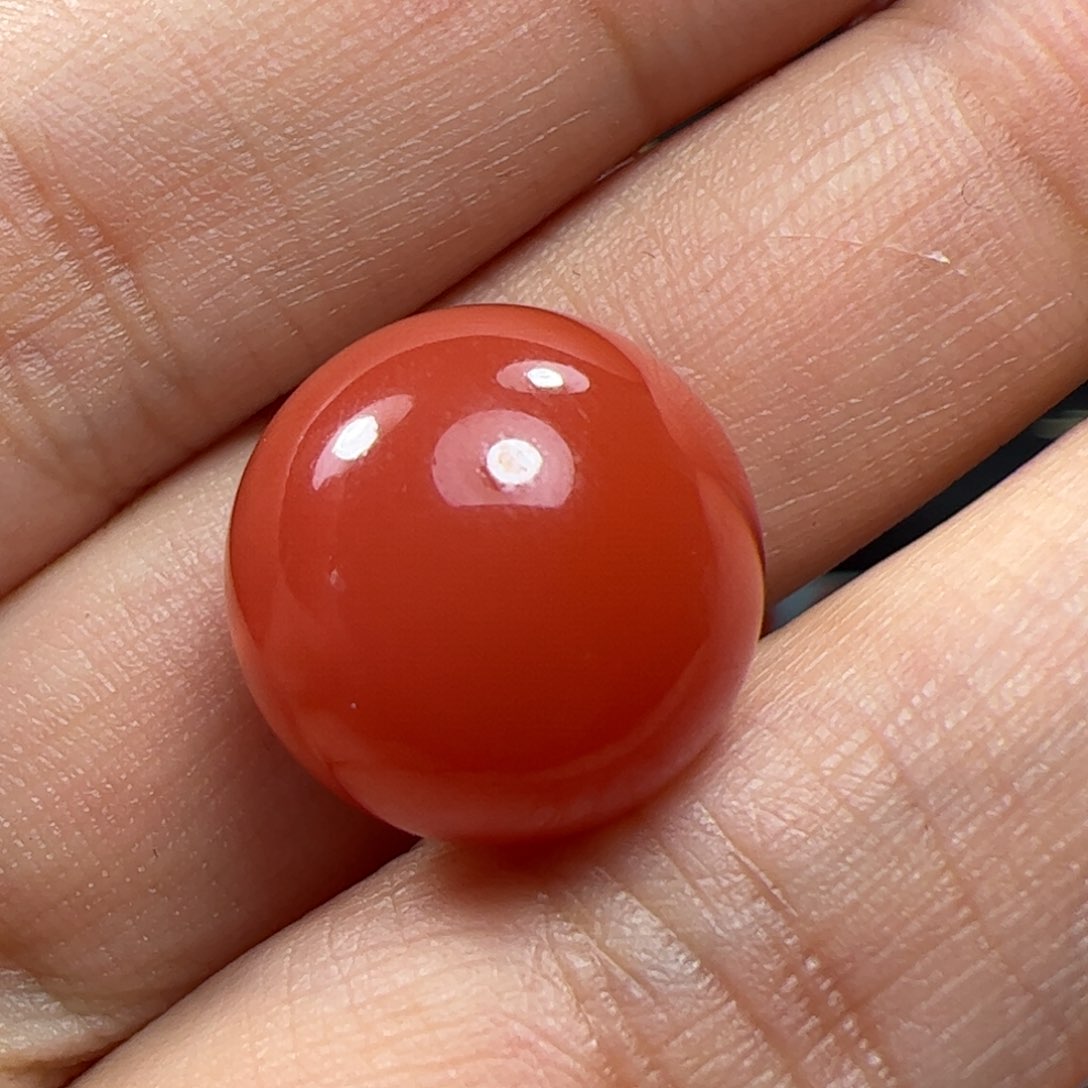 南红玛瑙珠子未镶嵌钟*原