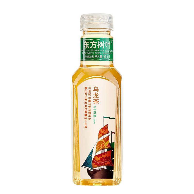 农夫山泉东方树叶 0卡路里乌龙茶原味茶饮料 500ml/瓶