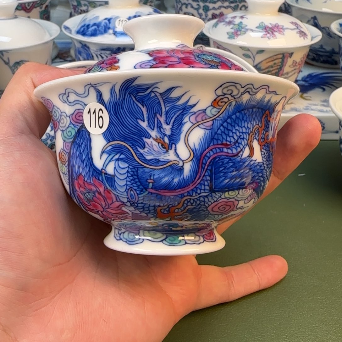 用***销彦祖纯手工手绘茶具116