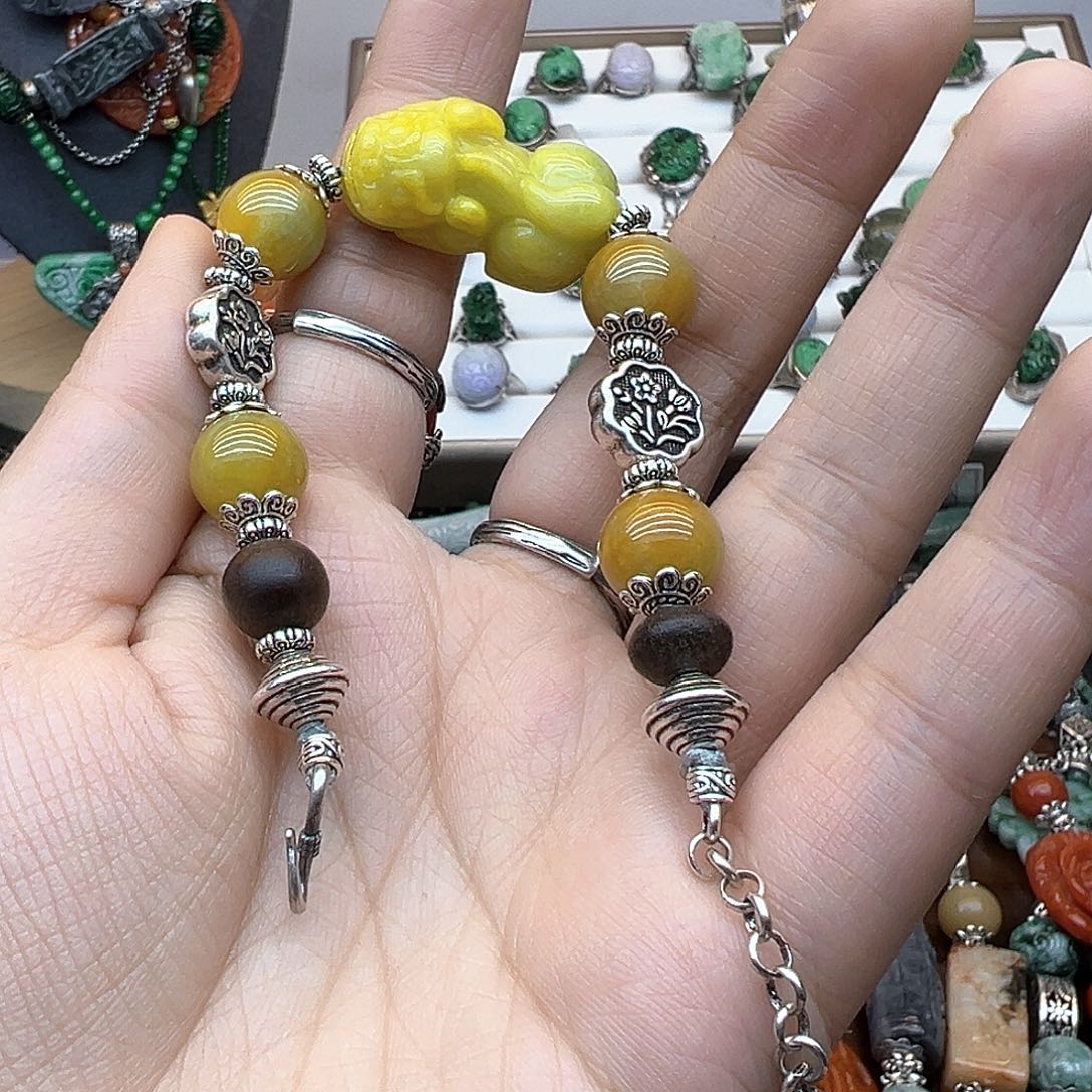 翡翠戒指未镶嵌D**.我