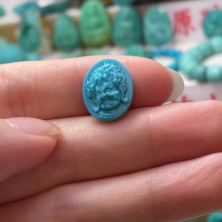 绿松石未镶嵌配饰