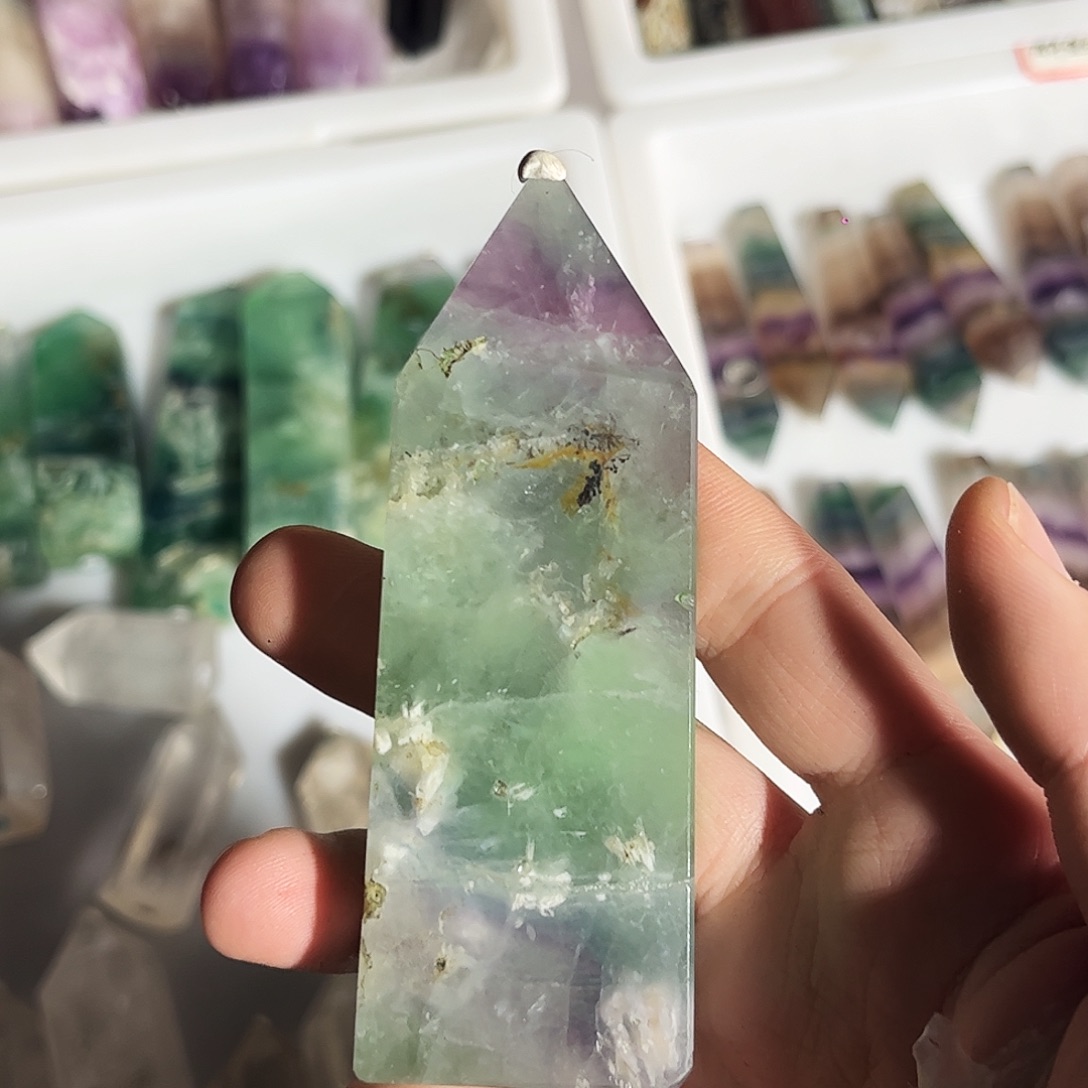 水晶天然水晶微瑕未镶嵌