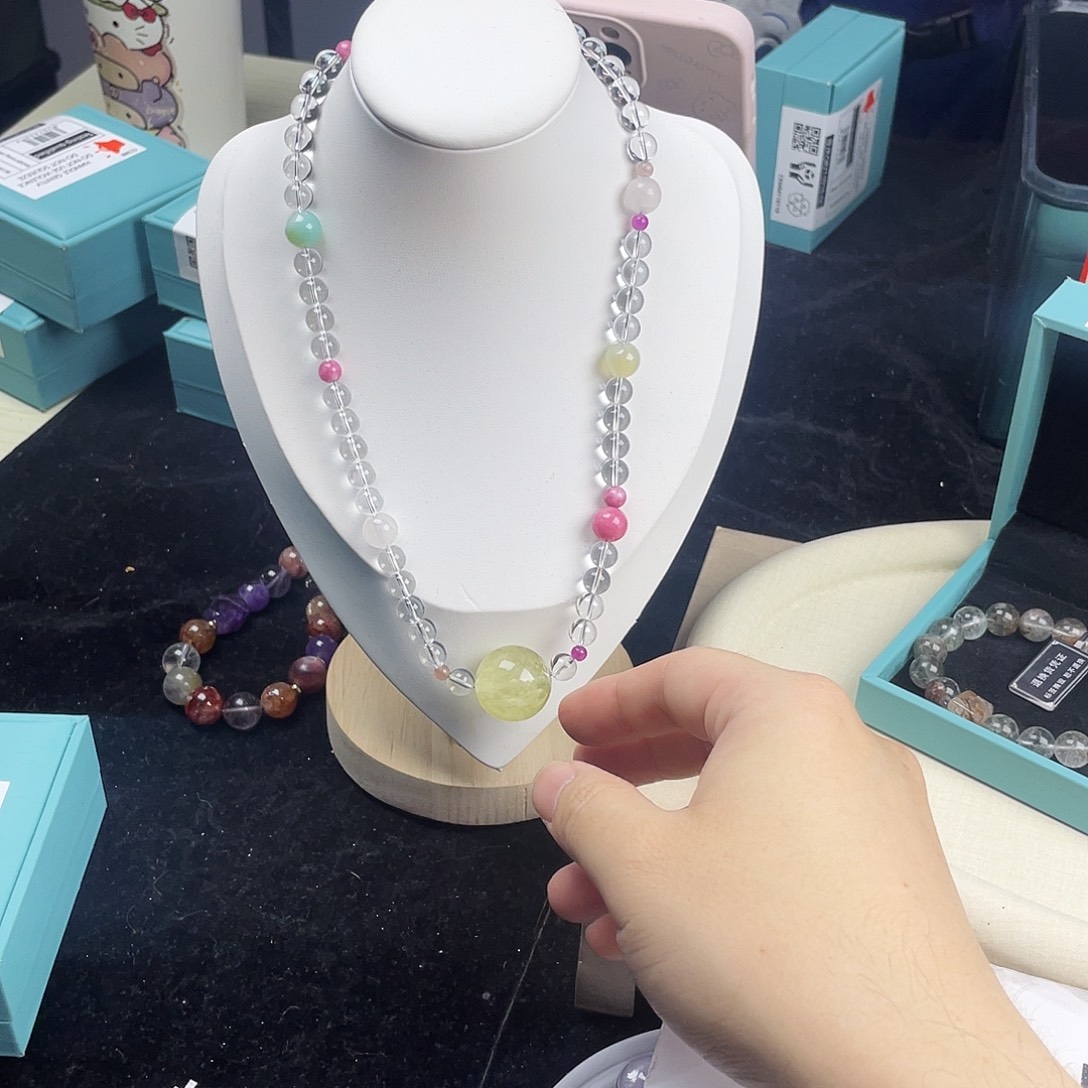 手链水晶银S925镶嵌