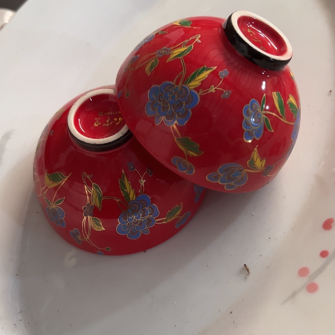 醴陵瓷供货基地炸福利茶碗，2个
