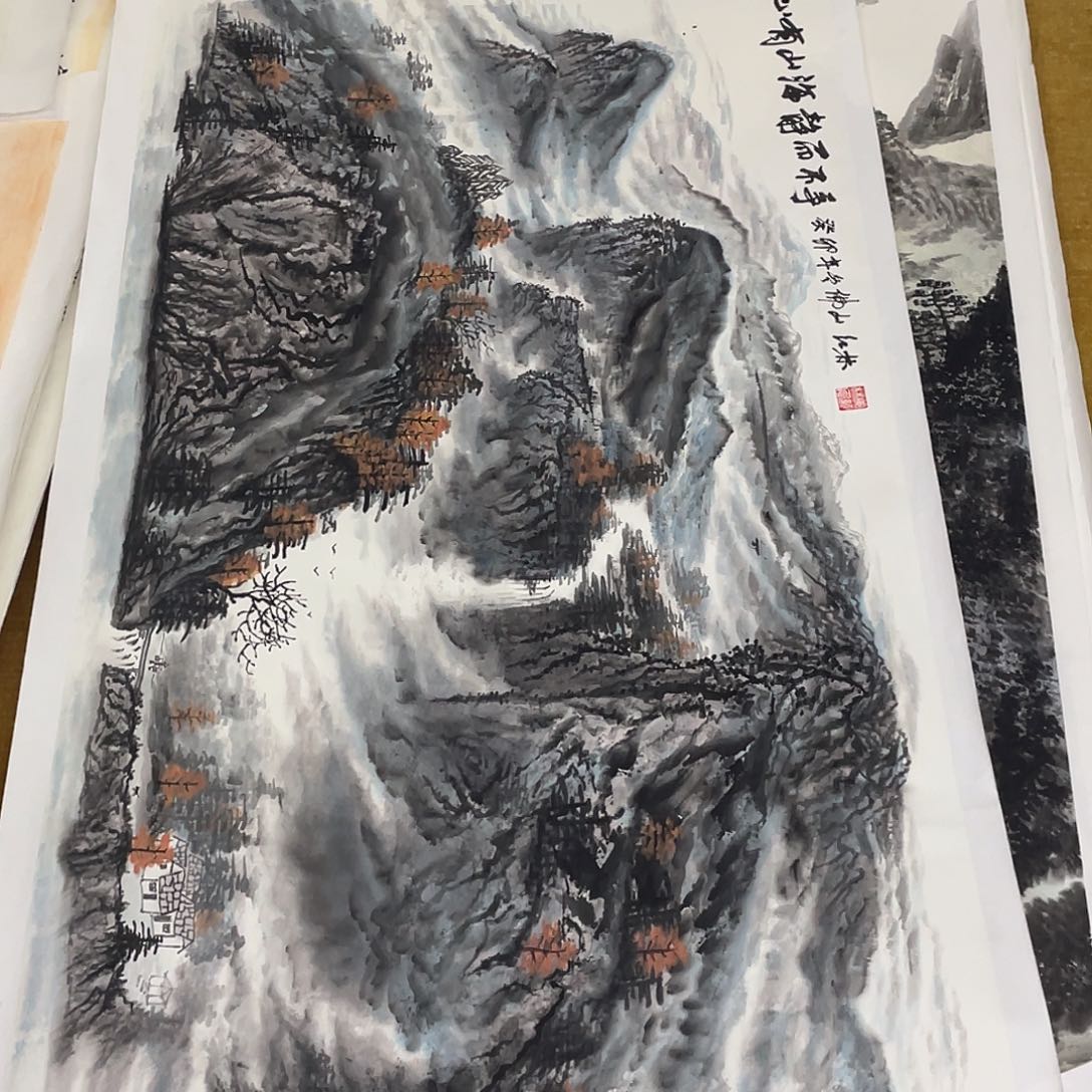 国画中****化绘画作品黄老师66666