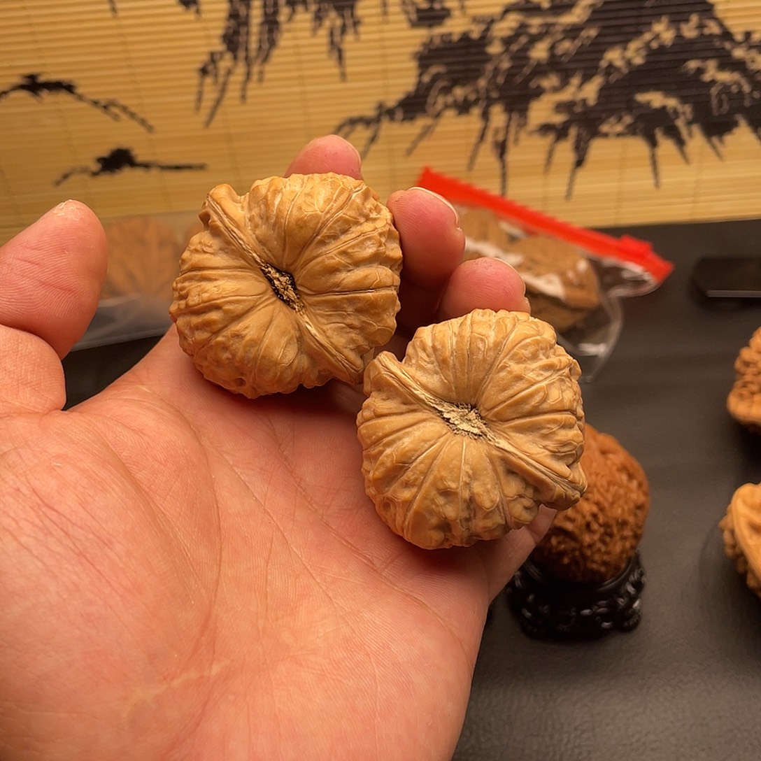 把件文玩核桃南瓜 45 全品文玩核桃