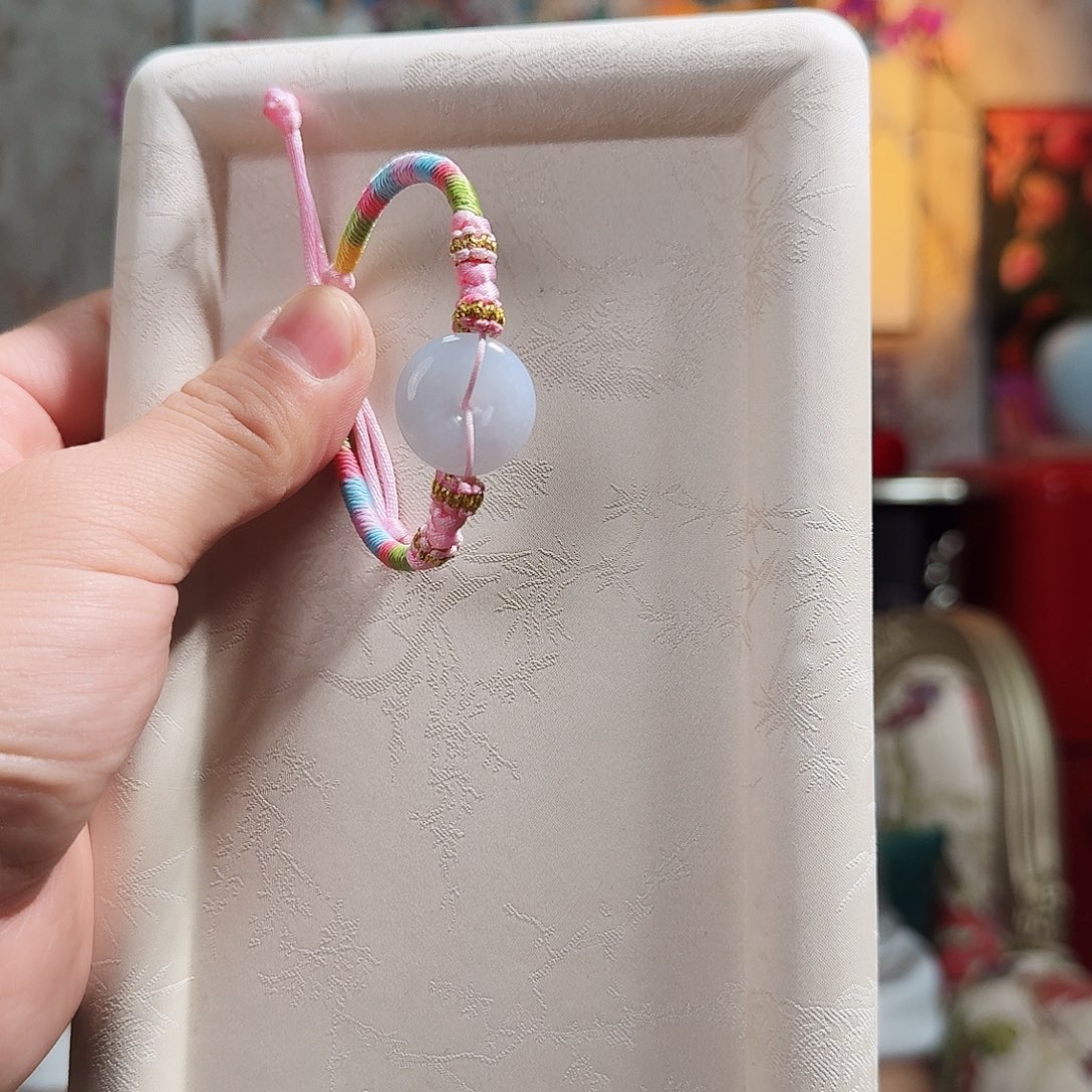 翡翠手链未镶嵌手串