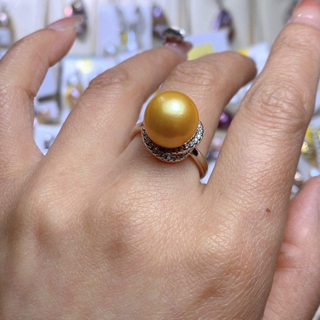 淡水珍珠吊坠合金