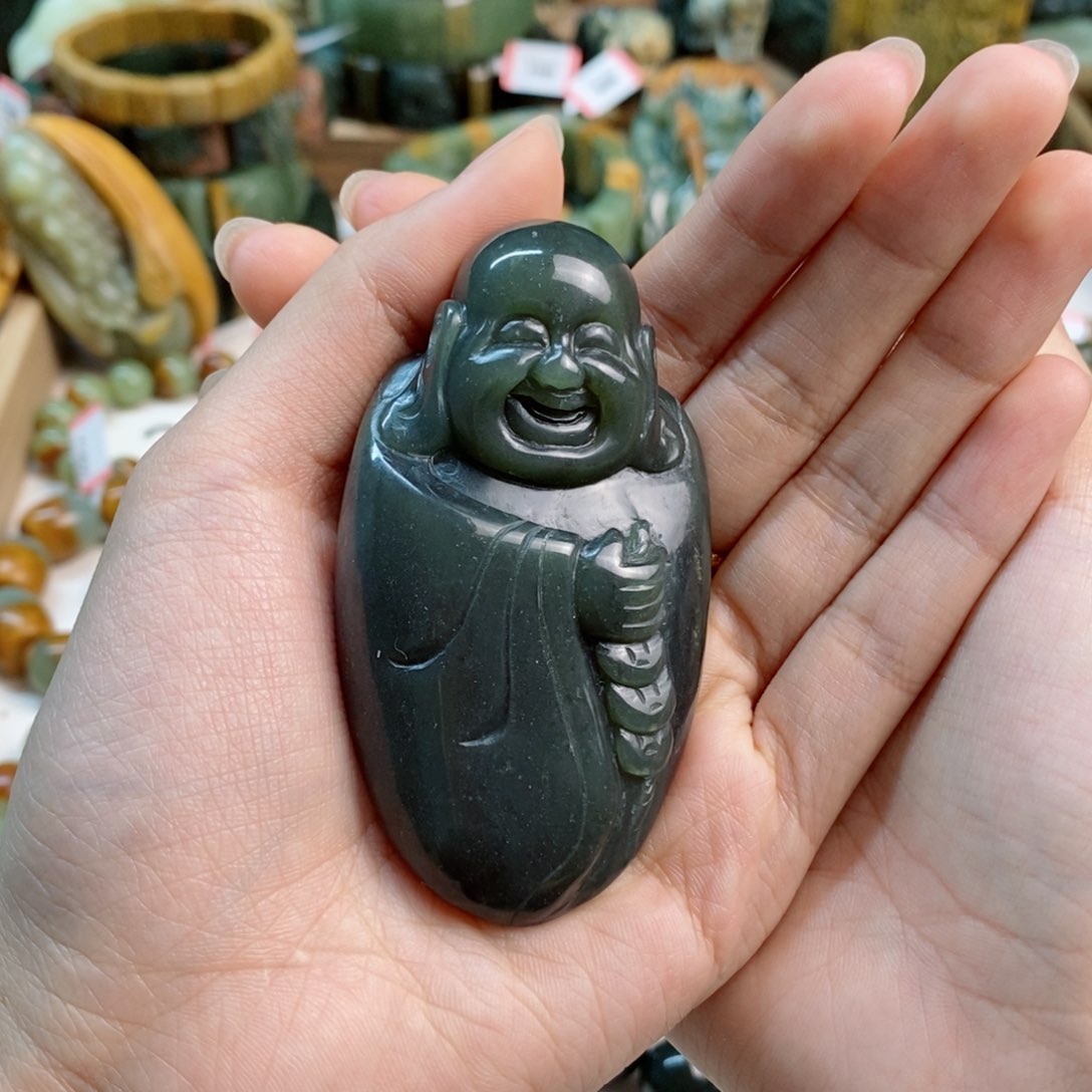 透闪石质玉手把未镶嵌