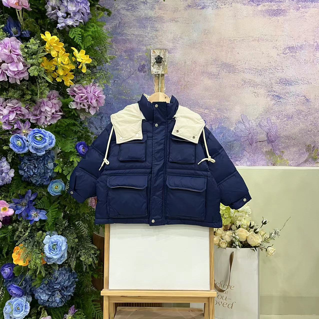 579G蓝鹅绒服0669