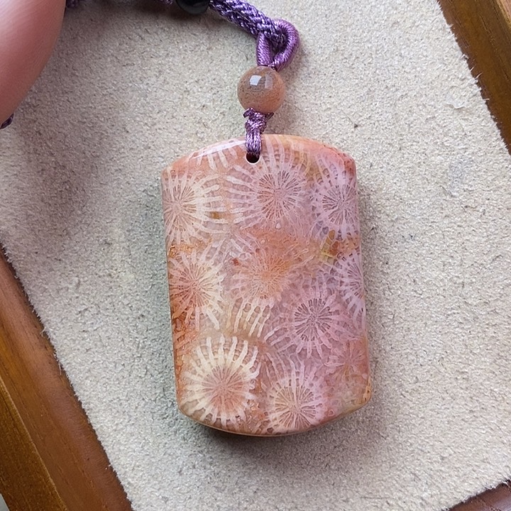 硅化玉吊坠(不含链)未镶嵌