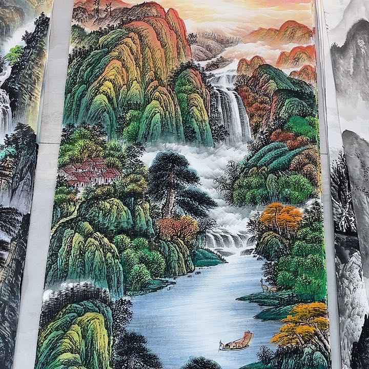 国画在这种装修正在做