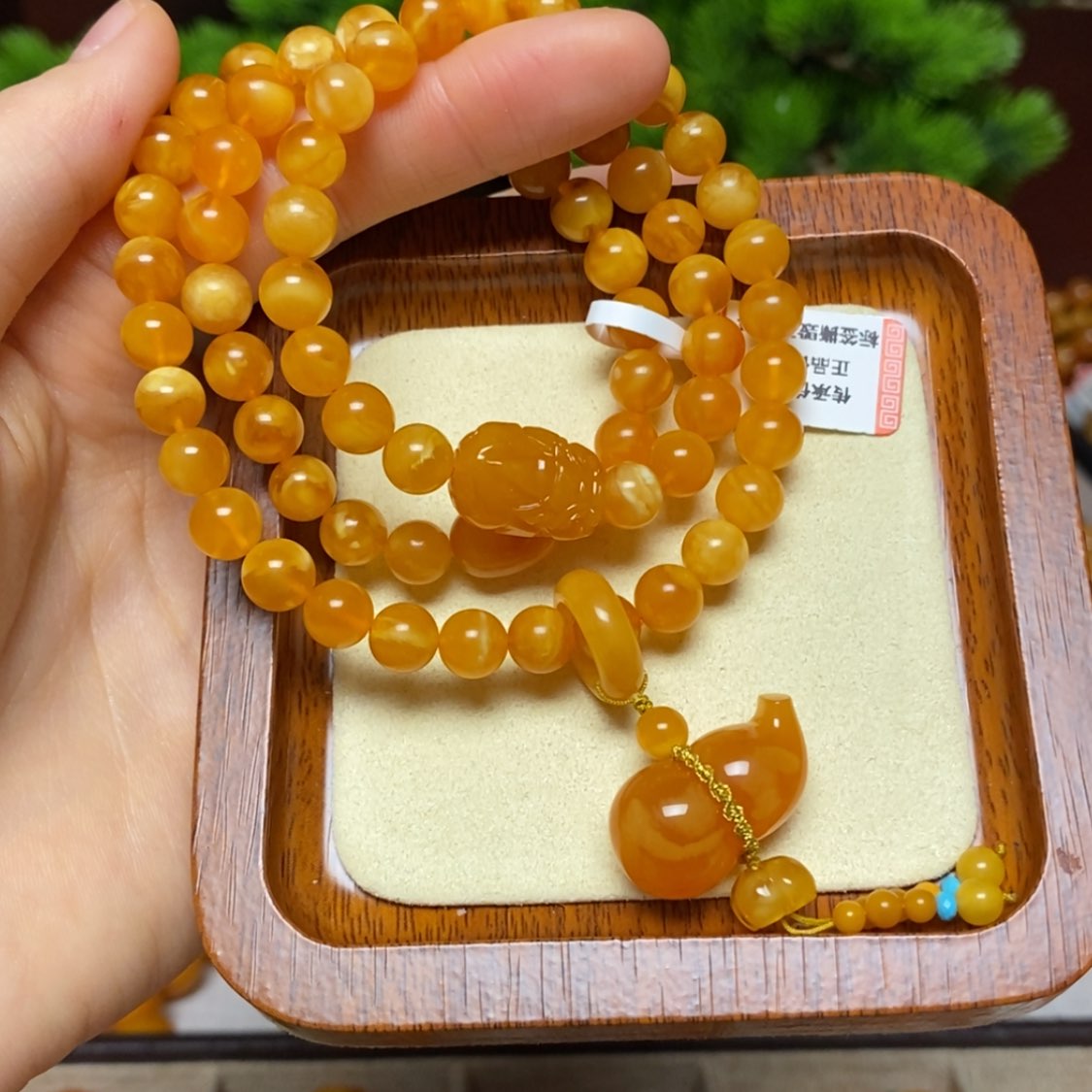 【闪购商品】手链蜜蜡未镶嵌手串