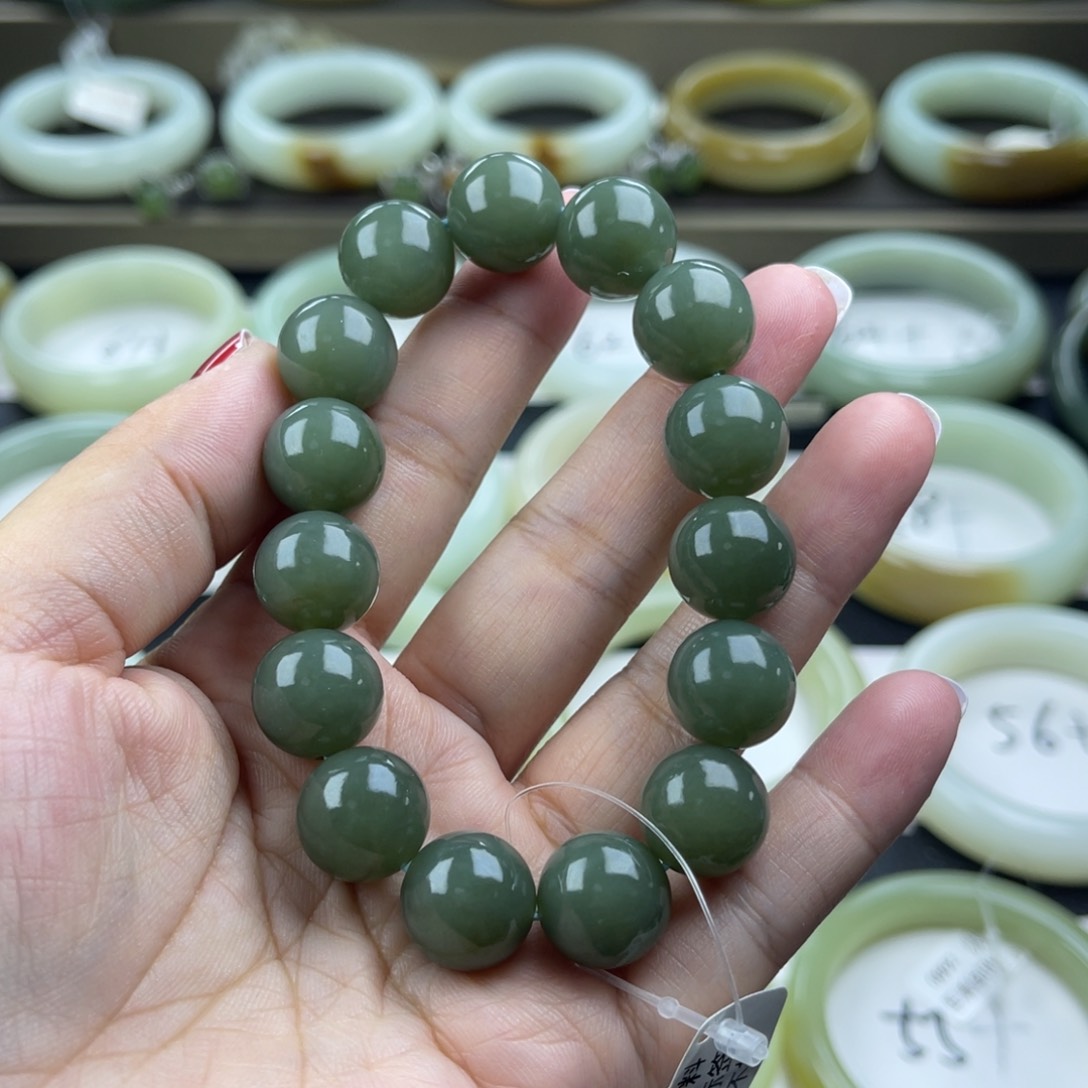 和田玉手链未镶嵌