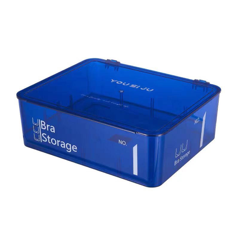 格子内衣收纳盒  透明袜子收纳筐