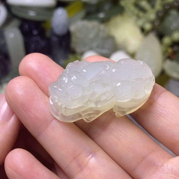 岫玉天然岫玉挂件未镶嵌