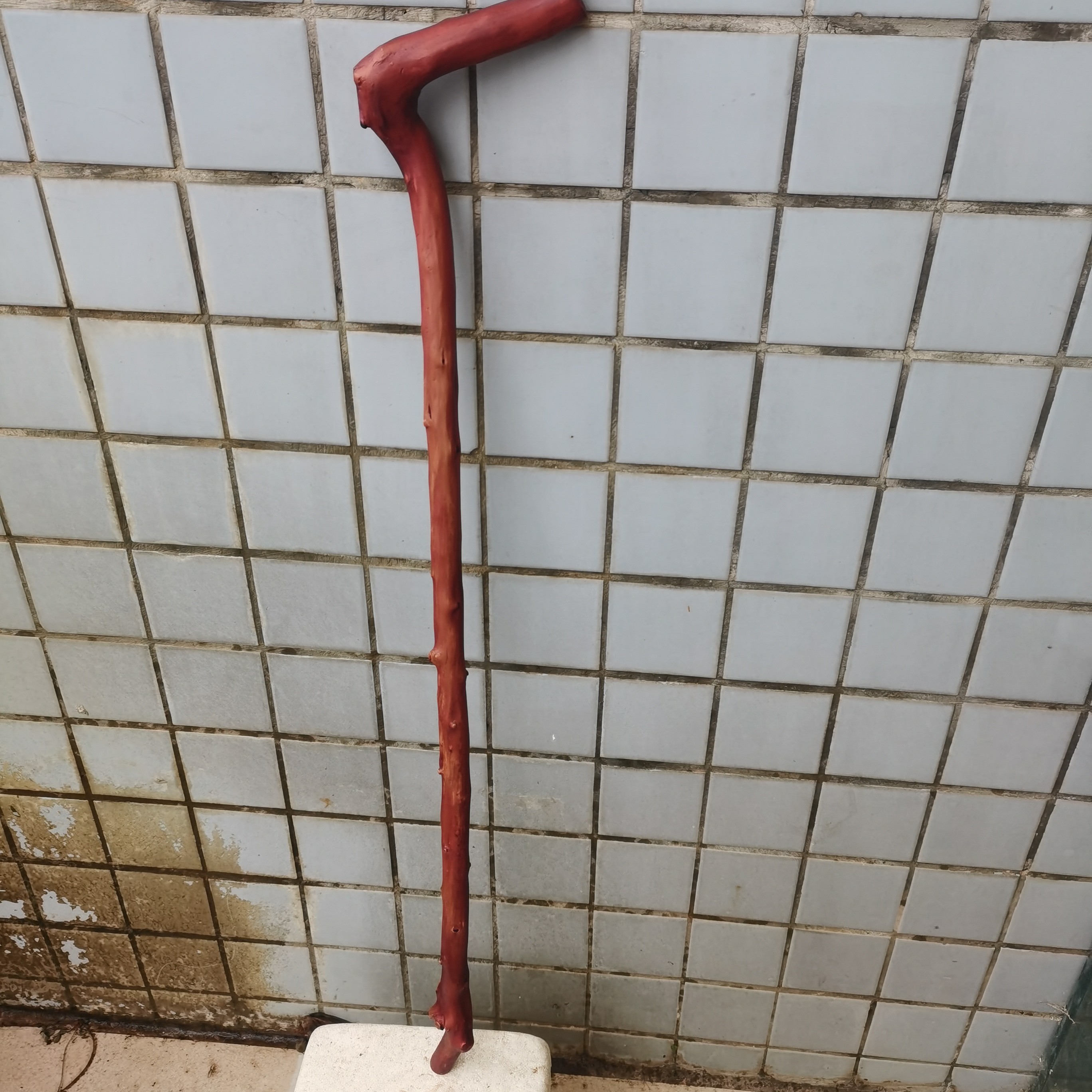 86号纯手工制作红刺刺拐杖