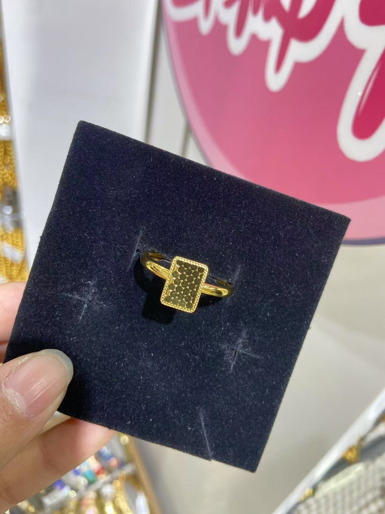 钛钢婚庆饰品 钛钢碎冰方糖戒指