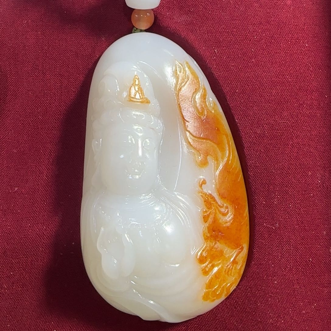 和田玉挂件未镶嵌