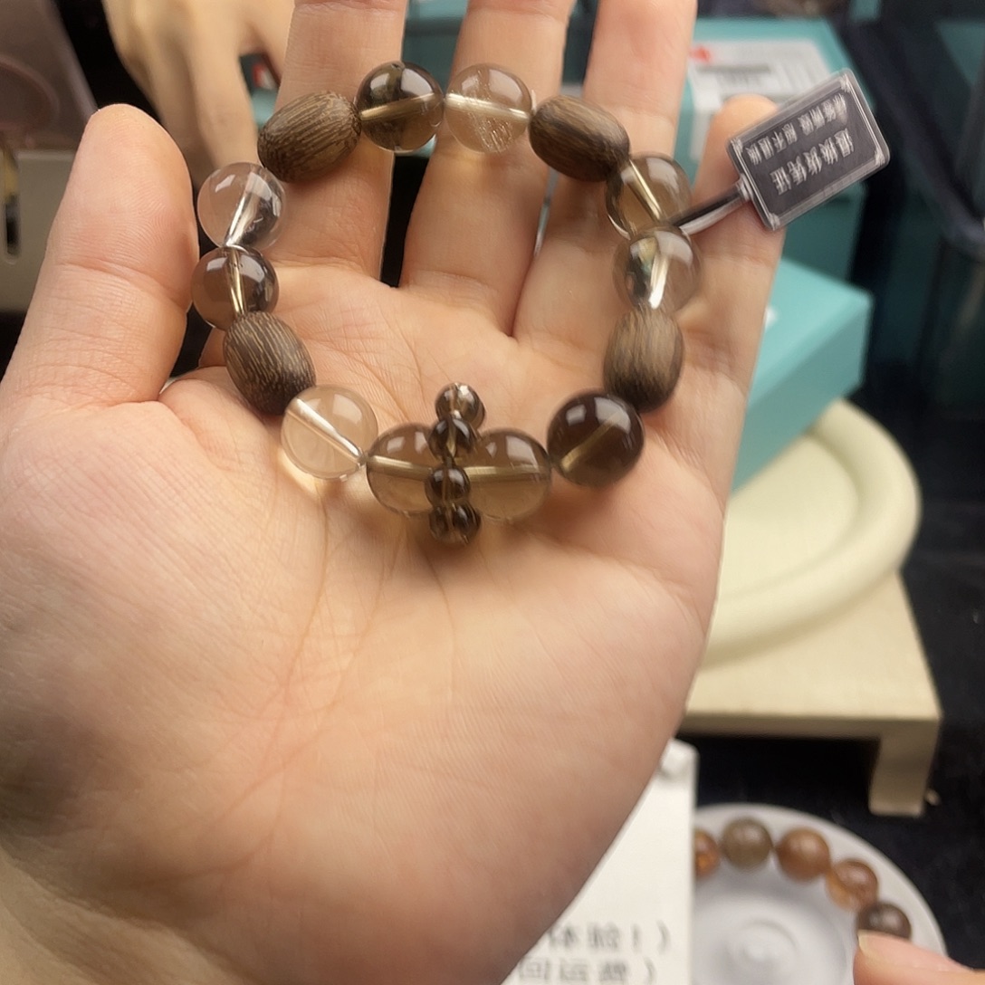 银S925镶嵌水晶手链