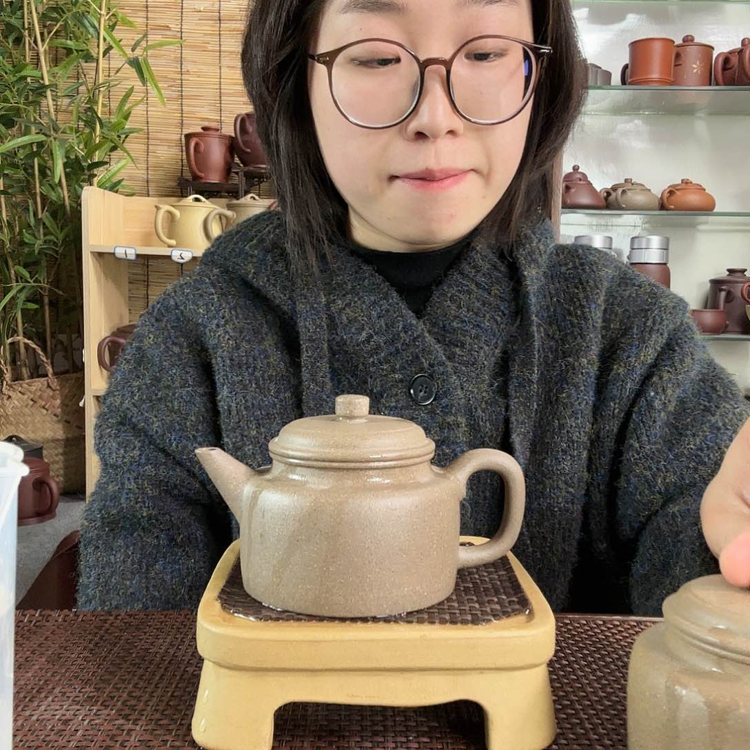 紫砂茶杯原矿手磨青段剑流德中茶壶220CC