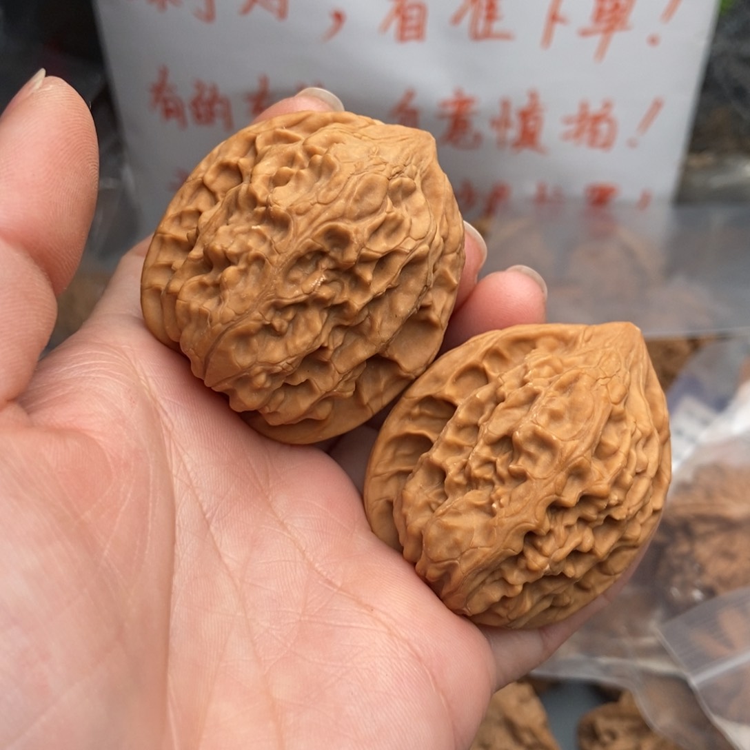 文玩核桃把件隔**王鸡心12