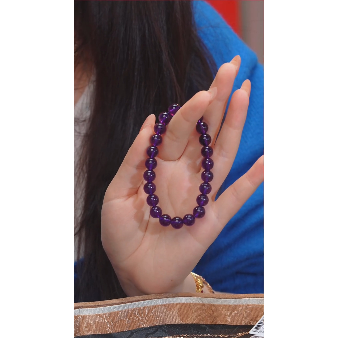 水晶手串未镶嵌多样性发 卡8@@W9701