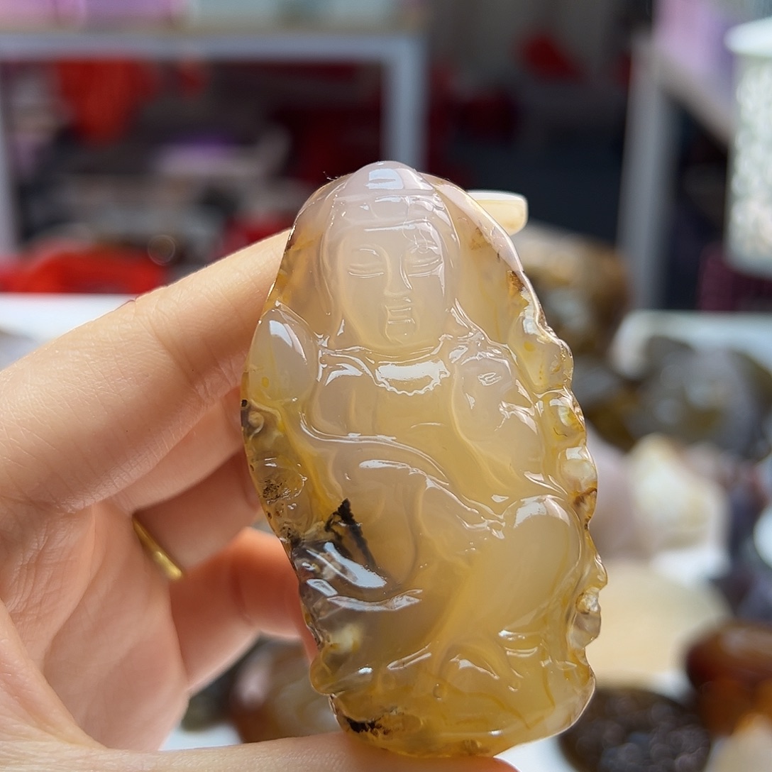 玛瑙/玉髓未镶嵌颈饰