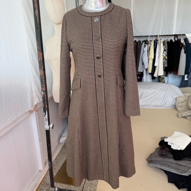 POLO领时尚套头印花连衣裙优雅气质显瘦遮肉中长裙