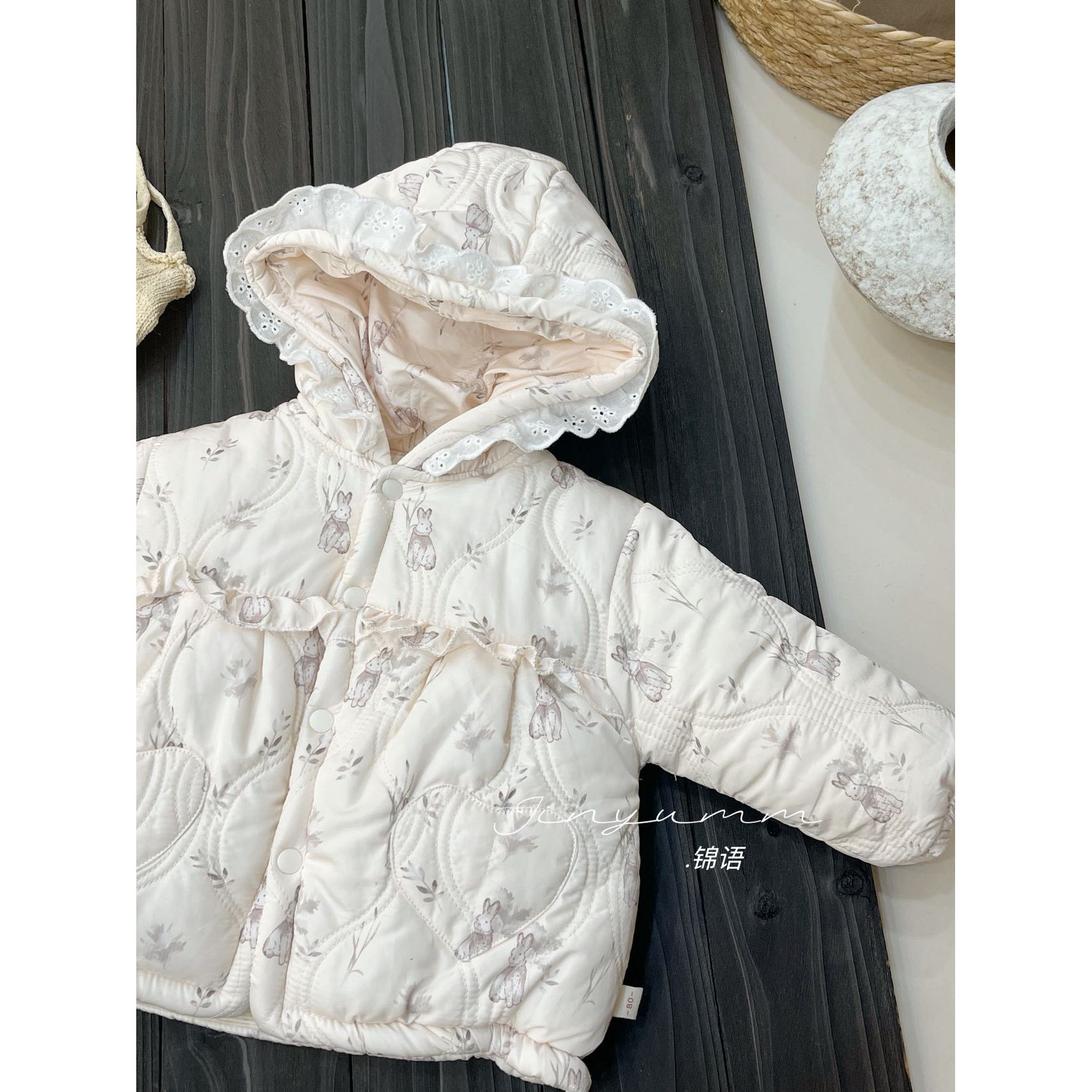 JYMM锦语棉棉服外套冬装儿童衣服夹棉保暖棉衣宝宝棉袄上衣冬款