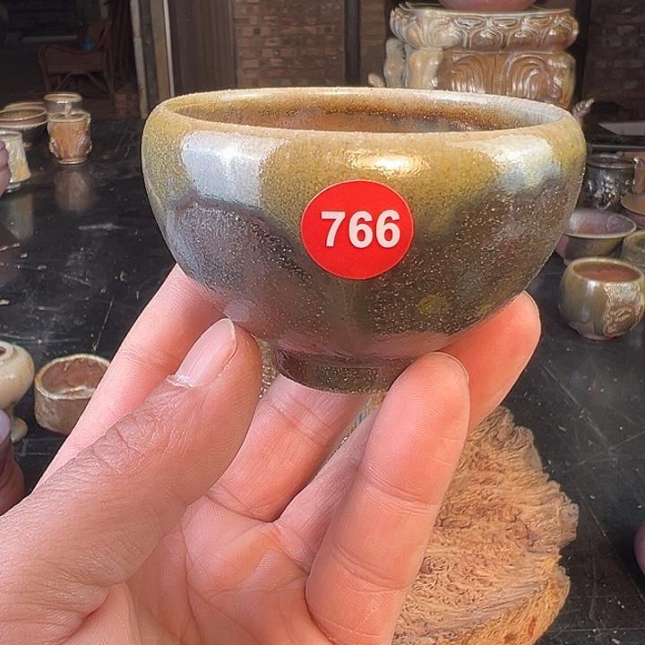 杯766号手拉坯柴烧主人杯